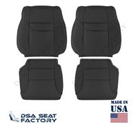 Per coprisedili guidatore e passeggero Honda CR-V 2012-2018 (RM) - PELLE nero