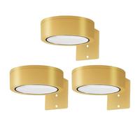 per cornice da parete, per foto | Luce fotografica alimentata a batteria automatica con controllo esterno 3 pezzi, RGB per pittura di foto, poster di opere d'arte