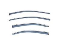 Per COROLLA 2007-2022 Accessori Visiere per finestrini Parapioggia Paravento Finiture cromate per Telo copriauto