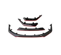 Per Corolla SE XSE Per Modello Sportivo 2021 2022 2023 Paraurti Anteriore Spoiler Labbro Kit Carrozzeria Inferiore Diffusore Splitter Tuning Guard Frontstoßstange Lippe(Black Red)