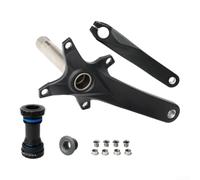 per corona 32T Narrow-Wide per Guarnitura 104BCD Nera per corona | Lega alluminio CNC, design per cave leggero, 170mm lunghezza, 104BCD compatibile, salite (175mm with bottom bracket)