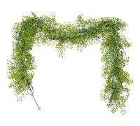 per corona di per vite Artificiale 170cm in Plastica per corona(Yellow) | Design realistico, fiori eterni, per vite naturale, perfetto per feste autunnali e natalizie, uso interno ed esterno