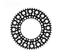 per corona Pieghevole 130BCD Design per stella Bubble per corona | Compatibilità 130BCD, installazione per facile, adatta bici pieghevoli, montaggio , universale(56T-Black)