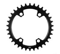 per corona Singola 96BCD 32T Alluminio MTB per corona Singola | Lega alluminio CNC, peso ridotto, montaggio per facile, 32T per sentieri tecnici, compatibile M5100(34T)