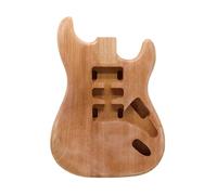 Per Corpo Chitarra Elettrica Semilavorato ST Chitarra Fai-da-te Strumento Musicale Modificato Professionale Colore Legno Ogu