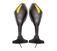 Per CR80R CR85R CRF150R CR125R CR250R SL230 CRF450R Indicatori Di Direzione Per Motociclette Luce Di Segnalazione Specchietti Laterali Indicatori Di Direzione Moto(Carbon fiber Look)