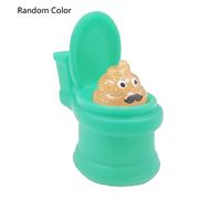 per Creativo Squeeze Toilet Poop PVC Vent Toy Strani Piccoli Scherzi Divertenti Scherzi Giocattolo Difficile