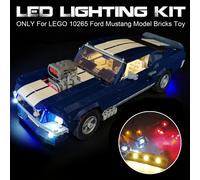 Per Creator 10265 Per Ford Mustang USB Luce LED Illuminazione Kit