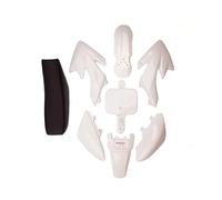 Per CRF 50cc Per 70cc Per 90cc Per 110cc Per 125cc 140 Per CRF50 Per XR50 Kit Carenatura In Plastica Per Motociclette Sedile Copertura(WHITE)