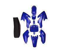 Per CRF 50cc Per 70cc Per 90cc Per 110cc Per 125cc 140 Per CRF50 Per XR50 Kit Carenatura In Plastica Per Motociclette Sedile Copertura(BLUE)