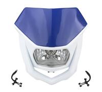 Per CRF Per Suzuki KLX150 WR450 Motocross Faro Universale Per Moto Lampada Alogena Accessori FANALE ANTERIORE(Blue White)