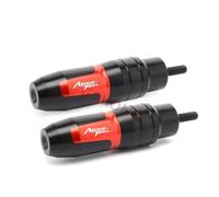 Per CRF1100L CRF Africa Twin 2020 2021 CNC Protezione Dalla Caduta Slider Di Scarico Crash Pad Slider Con Logo(Red)