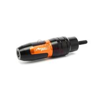 Per CRF1100L CRF Africa Twin 2020 2021 CNC Protezione Dalla Caduta Slider Di Scarico Crash Pad Slider Con Logo(Orange b)