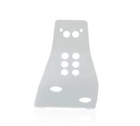 Per CRF300L Per CRF 300L 2021-2025 Protezione Telaio Motore Della Motocicletta Copertura Della Vasca Di Protezione Piastra Paramotore Inferiore Moto Protezione Motore Coperchio(Silver)