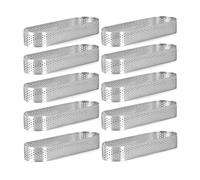 per Crostata Ovale da 20 Pezzi, per Cottura Perforato, Anello7459