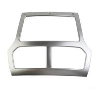 Per cruscotto console centrale navigazione copertura modanatura in plastica ABS cromata opaca compatibile con Ford Explorer 2011-2015