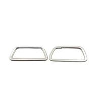 Per CRV 2012 2013 2014 2015 2016 Adesivo Per Auto In Acciaio Inossidabile Per Porta Interna Audio Speak Sound Ring Trim Frame Interni Decorazione(Small Air Vent)