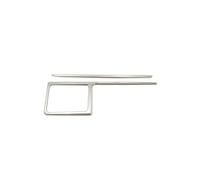 Per CRV 2012 2013 2014 2015 2016 Adesivo Per Auto In Acciaio Inossidabile Per Porta Interna Audio Speak Sound Ring Trim Frame Interni Decorazione(Water Cup Trim)