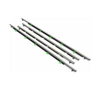 Per Crv Per Cr-V 2007-2011 Guarnizioni Finestrini, Modanature Portiere Cromate Nere, Per Vetri Esterni Dei Striscia Tenuta Finestrini Auto