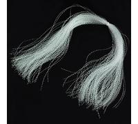 Per Crystal Flash Fishing Tying Material Elevate Your Fly and Bait Design Efforts oggi (bianco)