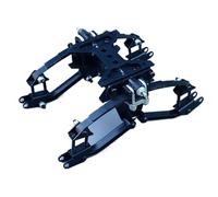 Per CTamiya Per Scania 770S R620 Per Volvo Arocs TGX 1/14 RC Car Sospensione Posteriore Ammortizzatore Per Kit Molle RC Cingolato Telaio(Plastic version)