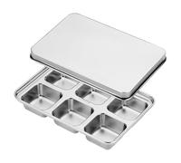 per cubetti di ghiaccio metallico - ICE che contenitore, vassoio refrigerante sostenibile, vassoio per refrigerazione bevanda, produttore di in acciaio a cibo | Porta di ghiaccio
