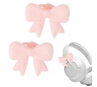 per cuffie e in silicone 3D a forma di cosplay - 2 pezzi per cuffie, per feste, streaming, studio, lavoro, viaggi e spostamenti
