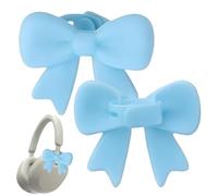 Per Cuffie Prop per Cosplay a Forma di in Silicone 3D | Set di 2 Decorazioni per Cuffie per lo Studio, il Lavoro, i Viaggi, gli Spostamenti, i Party e lo Streaming