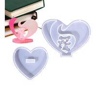 per cuori d'amore, per ornamenti a forma di cuore Stampo in silicone per