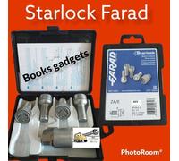 Per Audi Quattro Kit Bulloni Antifurto Starlock Farad per Cerchi in Lega