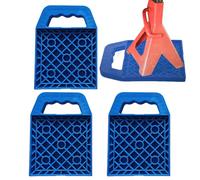 per Cuscino da Campeggio - Adesione al Piede di Livello, Fermate del Molo della Ruota | Piastre di Pressione Strutturate con Bordi Rinforzati per La Configurazione del Terreno Spiaggia