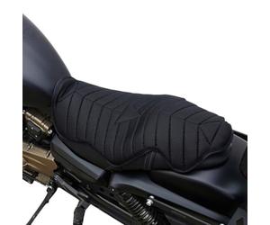 per cuscino per moto Doppio 64x35cm Antishock Traspirante per | Design doppio posto, assorbe urti, tessuto traspirante, 64x35cm, ideale lunghi viaggi