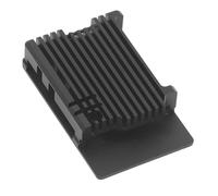per Custodia in Alluminio Rasp Pi 5, Custodia in Metallo per Ras Pi 5 8GB 4GB 2GB 1GB con Ventola PWM e Cuscinetti Termici per Dissipatori di Calore in Rame