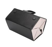 Per custodia per l'archiviazione degli occhiali, 5 slot, nero, pieghevole, compartimento multiplo, per collezionista di occhiali sole, display di occhiali appeso