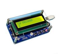 per cw per morse codice decoder kit display LCD USB per cw per (outer shell | Lo schermo LCD visualizza segnali, decodifica audio a testo, temporizzazione regolabile, alimentazione USB 5 V