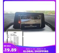 Per CX5 dal 2015 al 2023 Cover Qatar Fitting Marocco Oman Scheda SD Nuovo sistema di aggiornamento della mappa di navigazione Sat Versione dati per auto