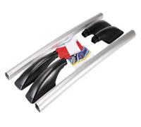 Per D22 Per Navara D40 1.2m Sticky Style Portapacchi Per Auto Portapacchi Barre Portatutto Barre Portatutto Barre Portatutto(Silver+Black)