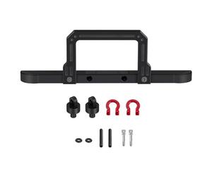 Per D90 1/10 RC Crawler Car Paraurti Anteriore In Lega Di Alluminio Con Grilli Montaggio Per Verricello Parti Aggiornamento Del Modello Camion Rc Paraurti Posteriori