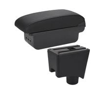 Per Dacia Accessori Per Box Portaoggetti Per Bracciolo Della Console Centrale Dell'auto Scatola bracciolo auto(B2 Linea nera 3USB)