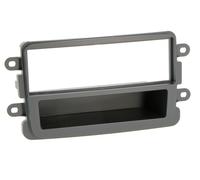 Per Dacia Duster 2 Supporto Radio Auto Montaggio Telaio 1-DIN Grigio Scuro
