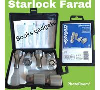Per Bmw M5 Kit Bulloni Antifurto Starlock Farad per Cerchi in Lega Originali