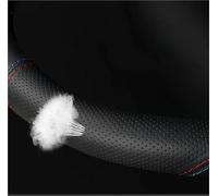 Per Dacia Per Duster Per Bigster Per La Primavera 2024 2025 Copertura Del Volante Automobile In Pelle Antiscivolo Accessori(Double D-Type-Black6)