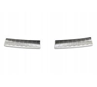 per Dacia Sandero Hatchback 2013-2020 Modanatura del paraurti posteriore Argento