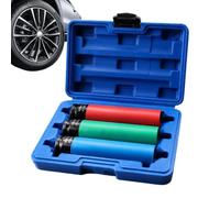 per Dado Ruota Manicotto protettivo colorato per attrezzi meccanici con | Kit Smontaggio Ruote con Bussole per Manutenzione Auto Camion SUV in Garage Officina e Casa