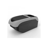 Per Daihatsu Per Terios Bracciolo Box Parti Interne Console Centrale Bracciolo Portaoggetti Poggiagomiti Con USB(Black gray color)