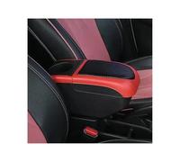 Per Daihatsu Per Terios Bracciolo Box Parti Interne Console Centrale Bracciolo Portaoggetti Poggiagomiti Con USB(Black red color)