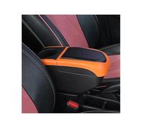 Per Daihatsu Per Terios Bracciolo Box Parti Interne Console Centrale Bracciolo Portaoggetti Poggiagomiti Con USB(Black orange color)