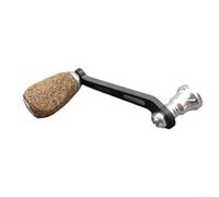 Per DAIWA 70mm Vite In Tipo Maniglia Singola per Mulinello, Costruzione in Fibra di Carbonio con Manopola in Sughero Gomma, Parte Mulinello Da Pesca (Argento)