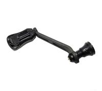 PER DAIWA Per FUEGO Vite In Spinnings Reel 70MM In Fibra di Carbonio Manopola Singola Maniglia, Ogni manopola è dotata di due cuscinetti, tra cui 1 singola maniglia Rocker. (nero)