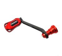 PER DAIWA Per FUEGO Vite In Spinnings Reel 70MM In Fibra di Carbonio Manopola Singola Maniglia, Ogni manopola è dotata di due cuscinetti, tra cui 1 singola maniglia Rocker. (rosso)